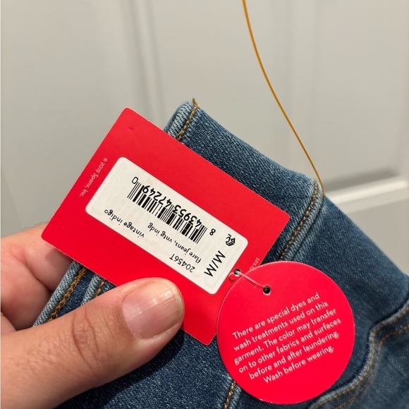 New Spanx Flare Jeans in Vintage Indigo, Size M tall - Picture 4 of 5